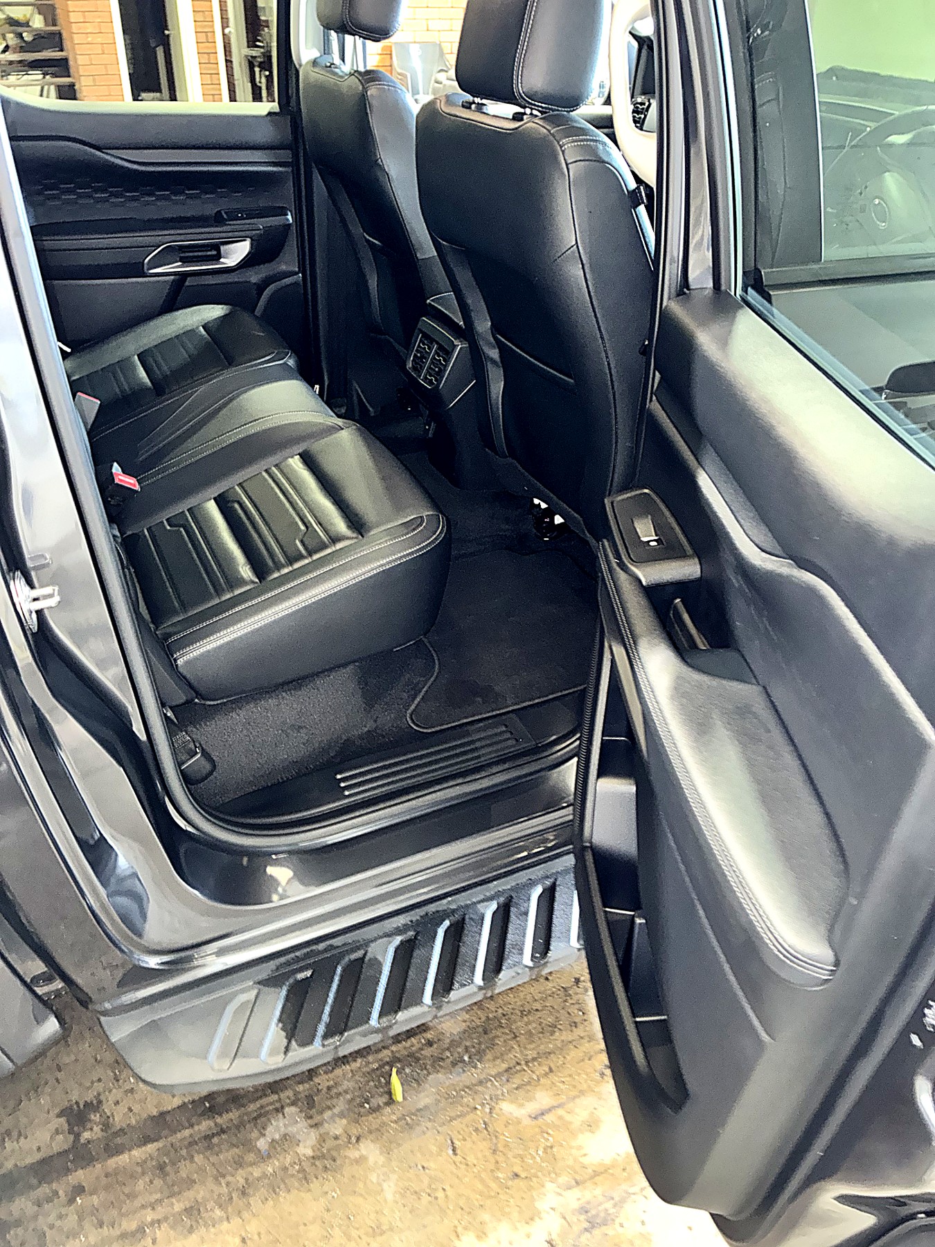 Same car interior after a Squeaks detail, spotless and fresh